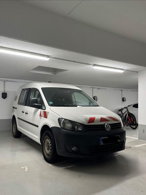 Gebraucht VW Caddy 110 PS (80 kW) 2015 Weiß Van / Kleinbus
