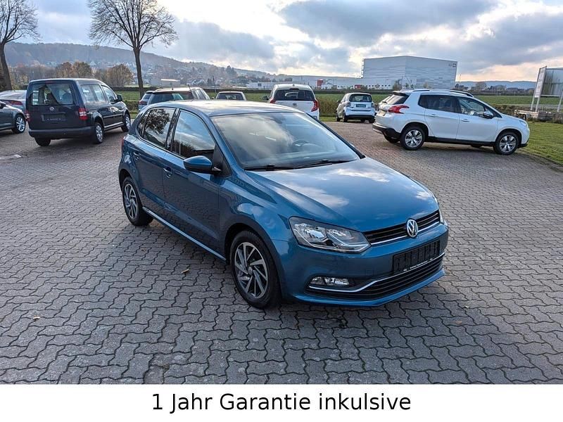 Gebraucht VW Polo Sound 75 PS (55 kW) 2017 Blau Kleinwagen