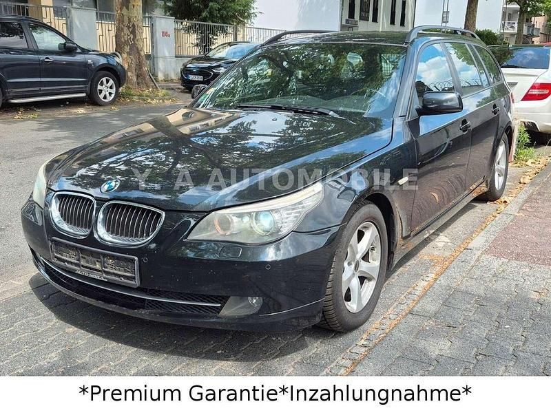 Schwarz Gebraucht 2008 BMW 525 Lifestyle Kombi | 4.999 € (Guter Preis) - Bild 1/4