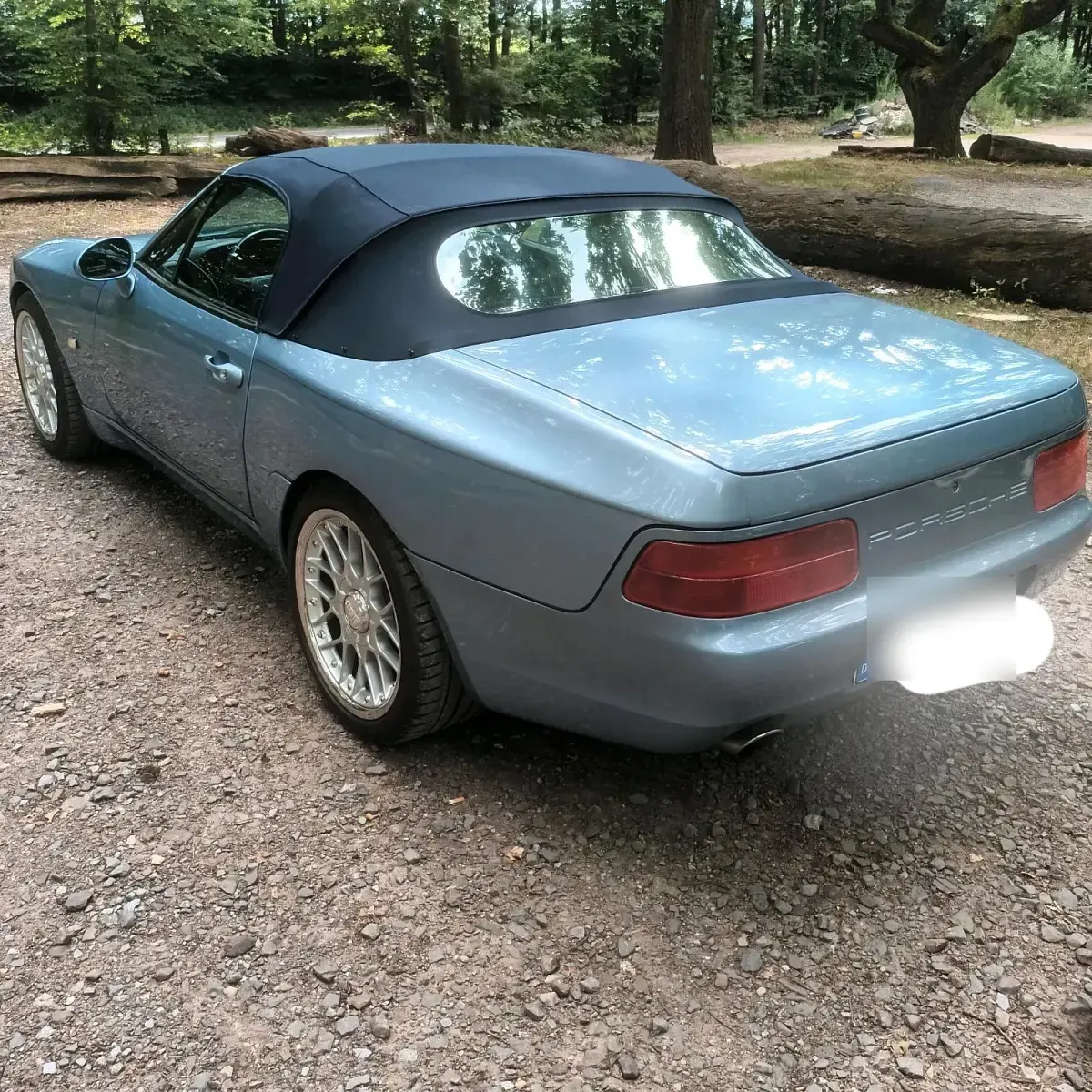 Gebraucht Porsche 968 Cabriolet 240 PS (176 kW) 1991 Blau Cabrio
