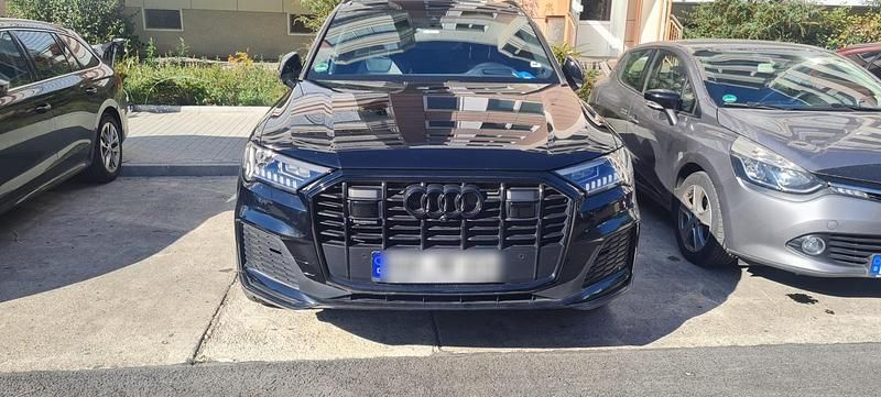 Schwarz Gebraucht 2021 Audi Q7 S-Line SUV | 55.000 € (Guter Preis) - Bild 1/4