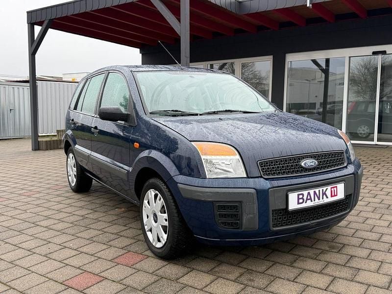 Gebraucht Ford Fusion Style 75 PS (55 kW) 2009 Blau Kleinwagen