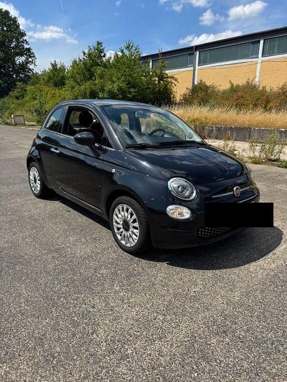 Schwarz Gebraucht 2018 Fiat 500 Collezione Kleinwagen | 9.300 € (Guter Preis) - Bild 1/4