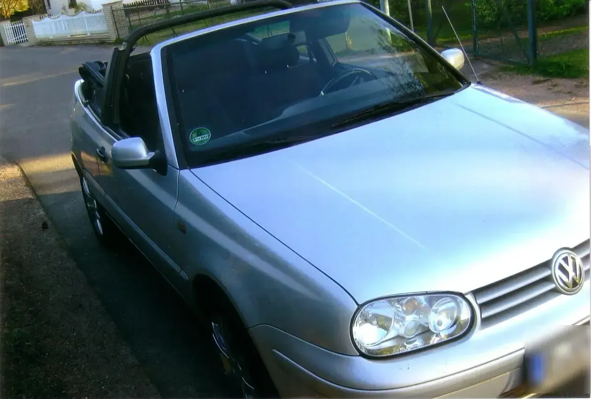 Gebraucht VW Golf IV Highline 100 PS (73 kW) 1999 Silber Cabrio