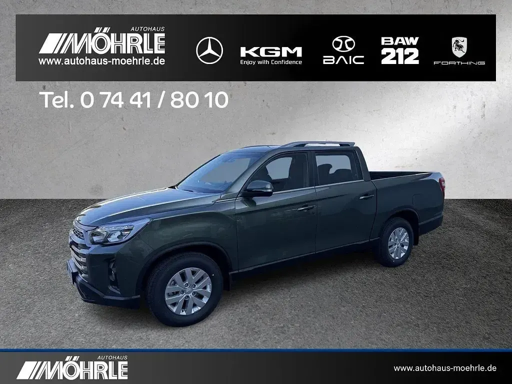 Neu SsangYong Musso 203 PS (149 kW) 2026 Grün SUV