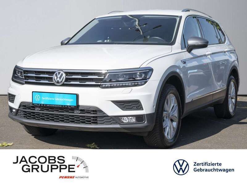 Weiß Gebraucht 2021 VW Tiguan Allspace Comfortline SUV | 27.830 € (Fairer Preis) - Bild 1/3