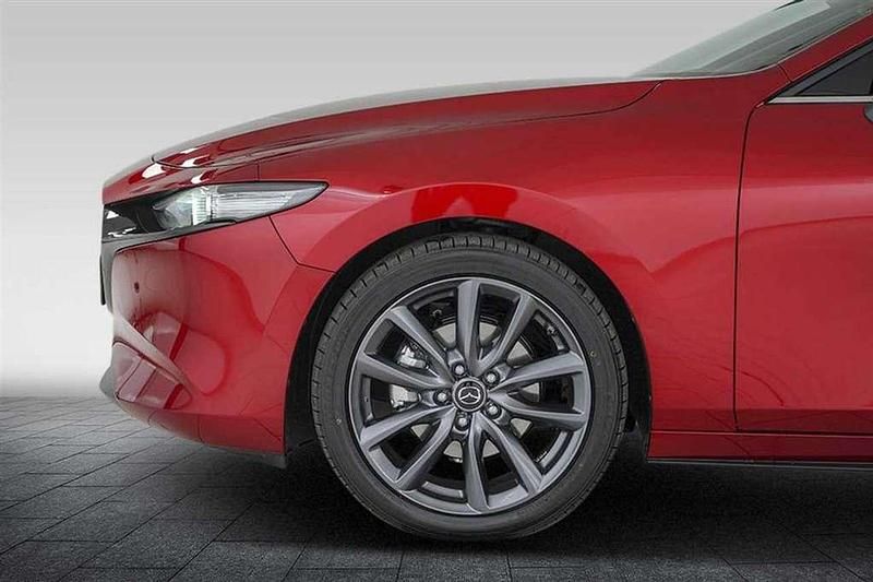 Neu Mazda 3 Exclusive-Line 140 PS (102 kW) 2025 Soul red crystal Limousine