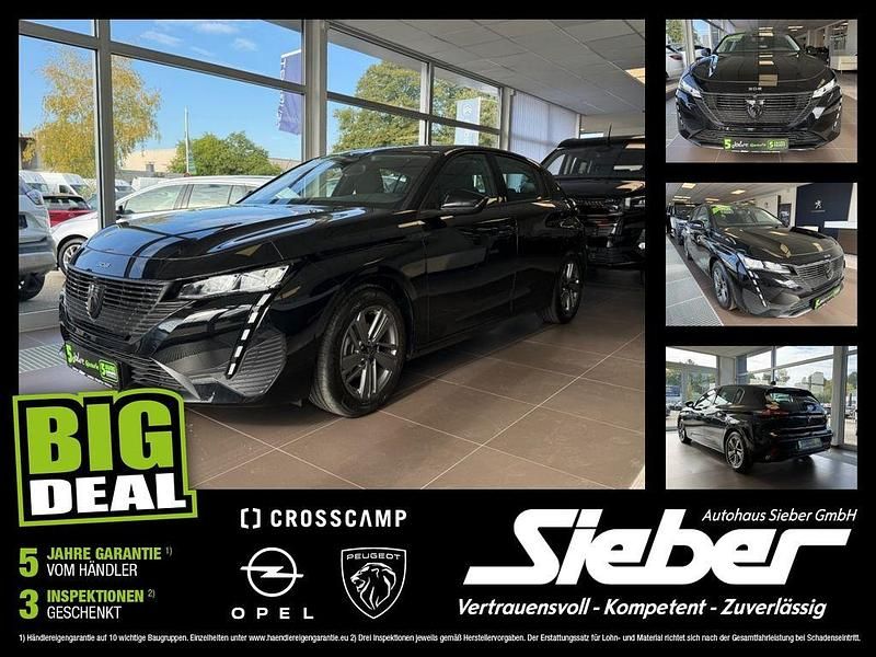 Lackierung schwarz perla nera/ Gebraucht 2023 Peugeot 308 Active Limousine | 19.990 € (Guter Preis) - Bild 1/4