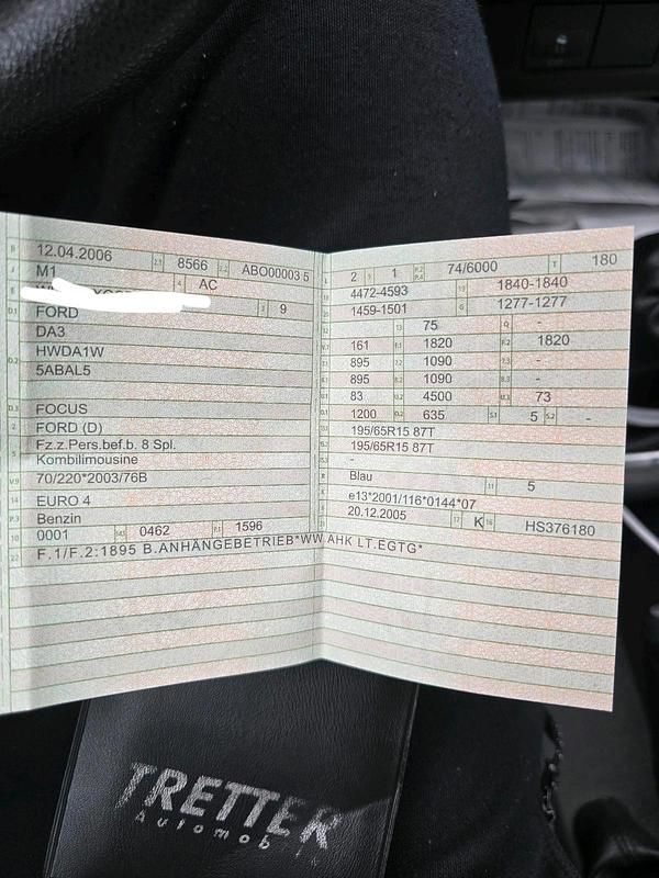 Gebraucht Ford Focus 100 PS (73 kW) 2006 Kombi