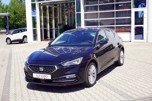 Gebraucht Seat Leon XCELLENCE 204 PS (150 kW) 2021 Midnight schwarz metallic Limousine