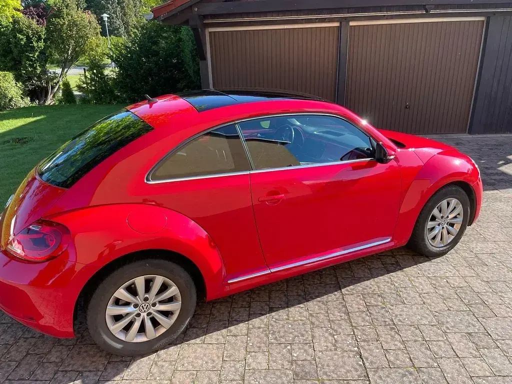 Brugt VW Beetle Design 140 HK (102 kW) 2012 Rød Hatchback