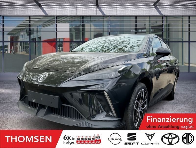 Pebble black Gebraucht 2025 MG MG4 EV Luxury Kleinwagen | 27.985 € - Bild 1/4