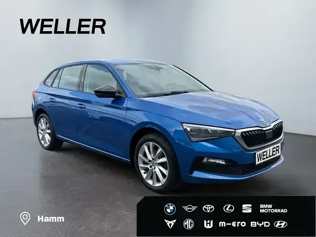 Gebraucht Skoda Scala Style 116 PS (85 kW) 2019 Blau Kleinwagen