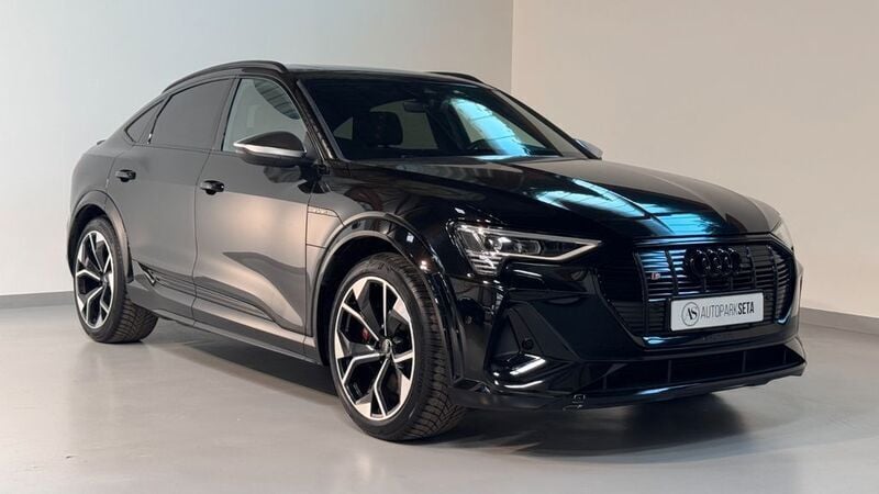 Gebraucht Audi e-tron S-Line 369 kW (503 PS) 2022 Schwarz SUV
