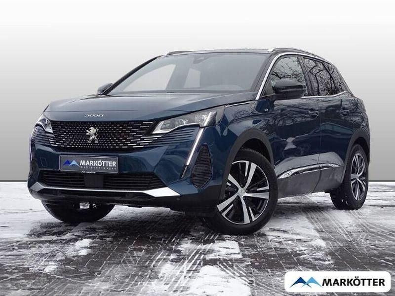 Blau Gebraucht 2023 Peugeot 3008 | 26.950 € (Guter Preis) - Bild 1/4