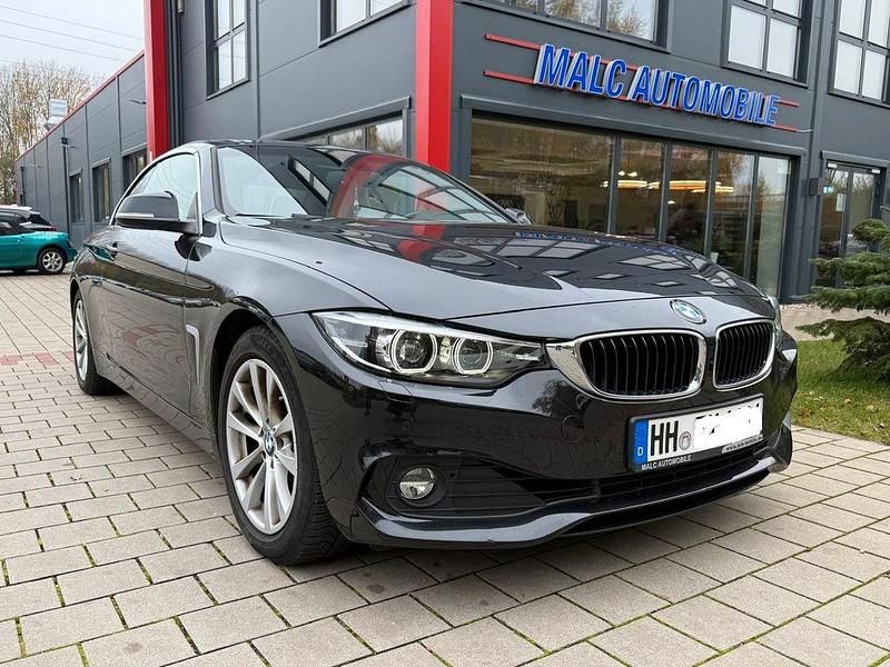 Schwarz Gebraucht 2018 BMW 420 Advantage Cabrio | 26.000 € (Fairer Preis) - Bild 1/4