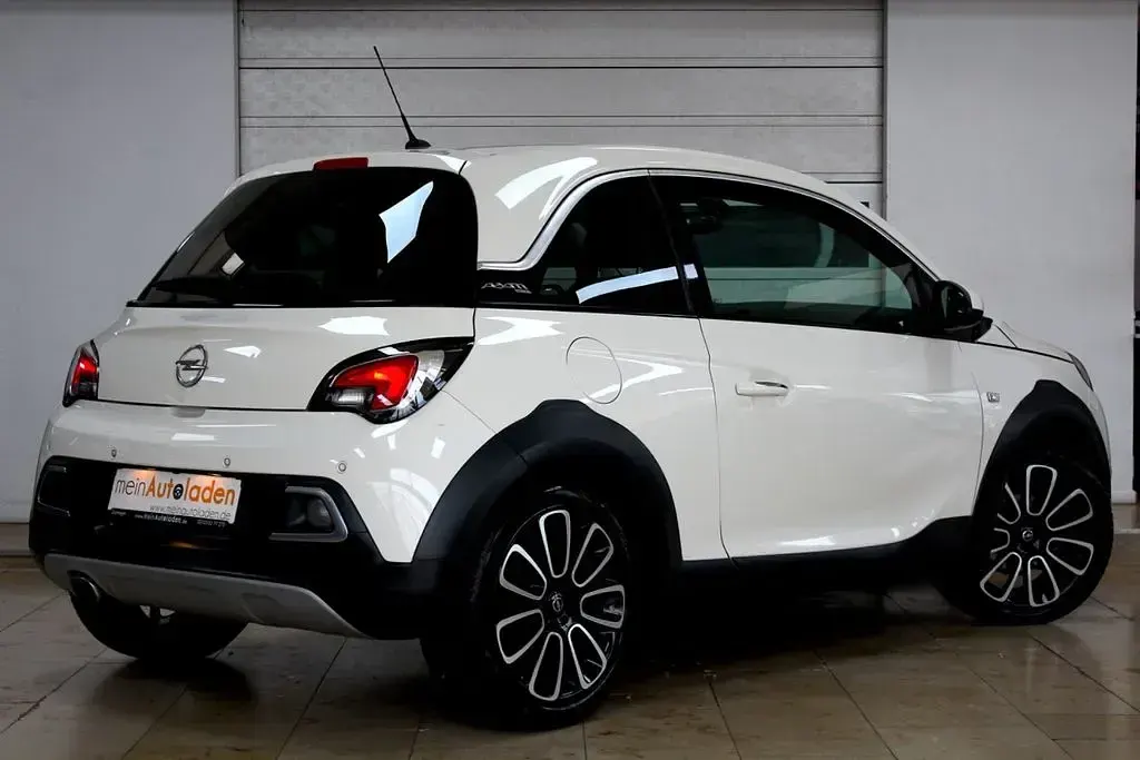 Gebraucht Opel Adam Rocks Rocks 101 PS (74 kW) 2019 Weiß Kleinwagen