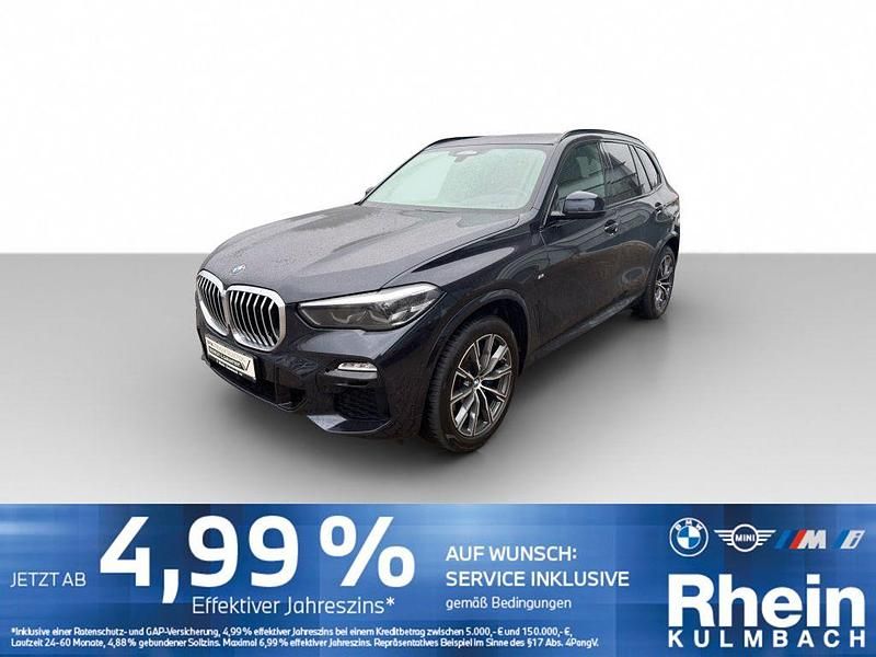 Schwarz Gebraucht 2021 BMW X5 Sport Line SUV | 52.310 € (Etwas zu teuer) - Bild 1/4