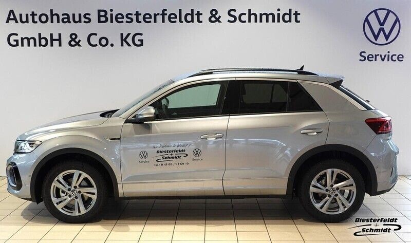 Silber Gebraucht 2025 VW T-Roc R-line SUV | 38.790 € (Teuer) - Bild 1/4