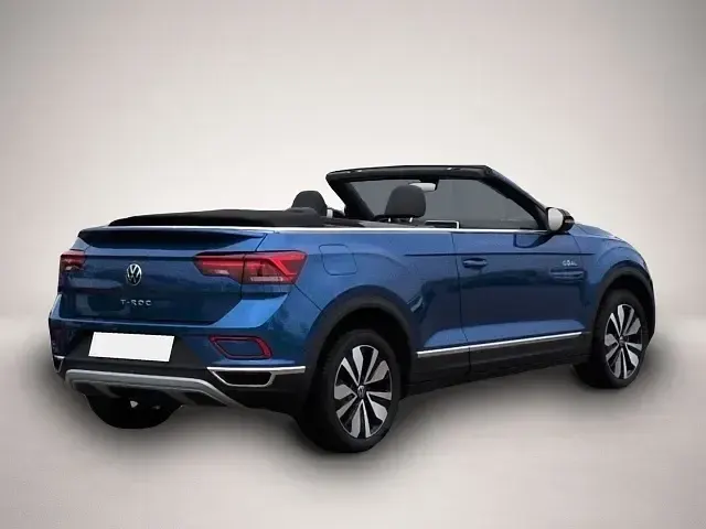 Gebraucht VW T-Roc Cabriolet Goal 116 PS (85 kW) 2025 Blau Cabrio