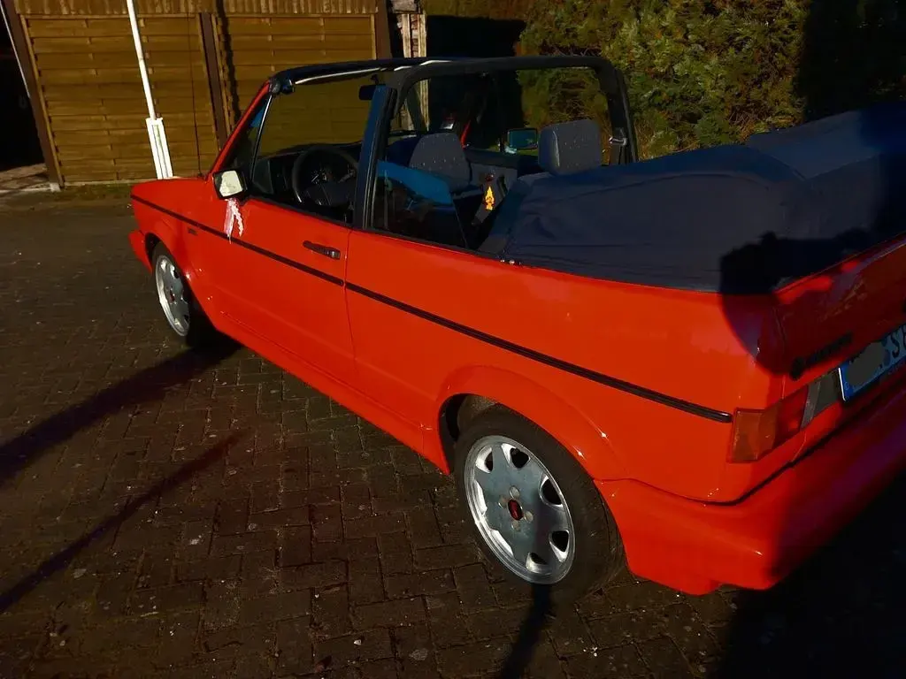 Gebraucht VW Golf Cabriolet 98 PS (72 kW) 1990 Rot Cabrio
