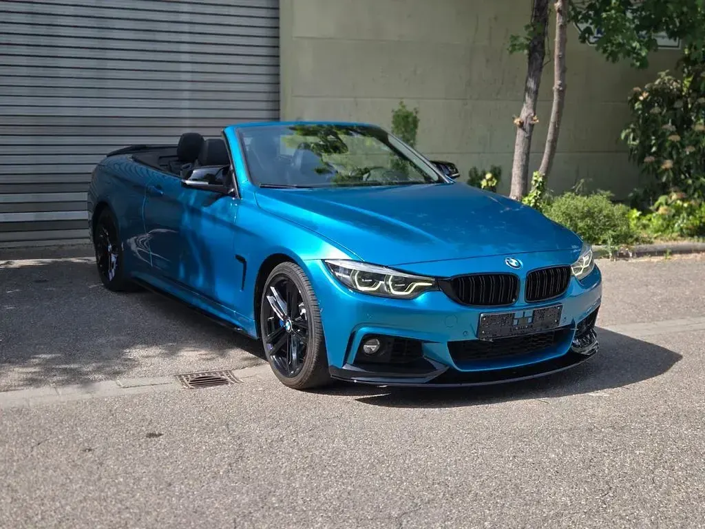 Gebraucht BMW 440 M Sport 326 PS (239 kW) 2018 Blau Cabrio