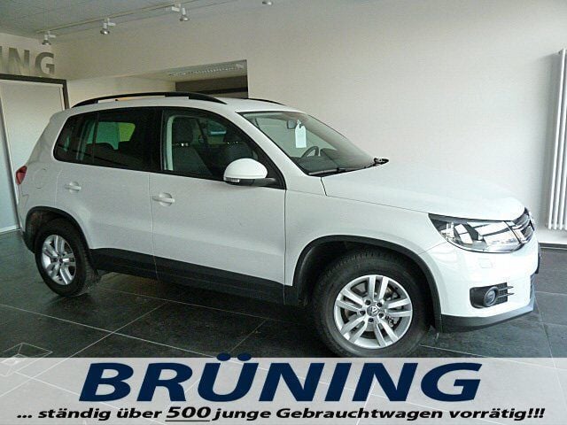 Weiß Gebraucht 2014 VW Tiguan Trendline SUV | 22.999 € - Bild 1/4