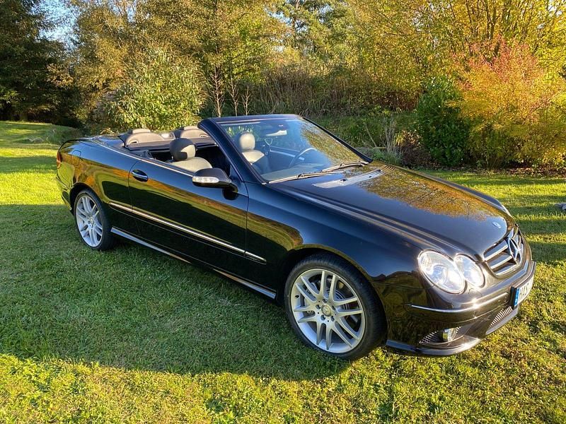Schwarz Gebraucht 2008 Mercedes CLK200 Sport Edition Cabrio | 10.700 € (Etwas zu teuer) - Bild 1/4