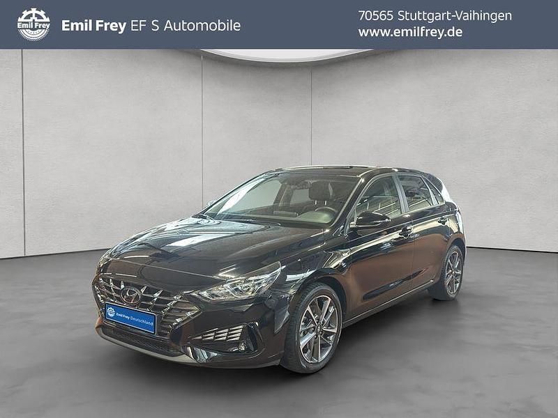 Schwarz Gebraucht 2023 Hyundai i30 Limousine | 17.490 € (Fairer Preis) - Bild 1/4