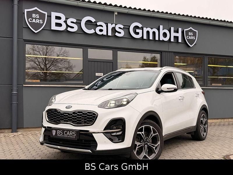 Weiß Gebraucht 2021 Kia Sportage GT-Line SUV | 18.700 € (Superpreis) - Bild 1/4