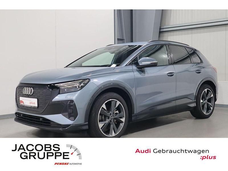 Blau Gebraucht 2022 Audi Q4 e-tron Sport SUV | 27.840 € (Superpreis) - Bild 1/4