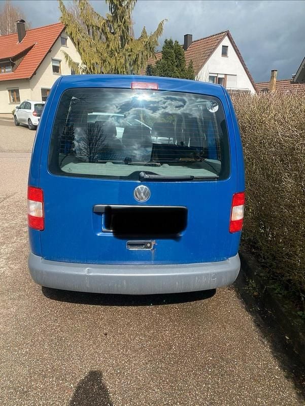 Second-hand VW Caddy 75 CP (55 kW) 2007 Albastru Monovolum