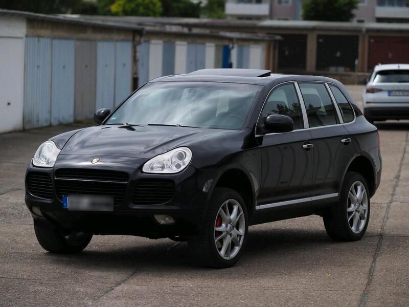 Schwarz Gebraucht 2004 Porsche Cayenne Turbo SUV | 15.500 € - Bild 1/4