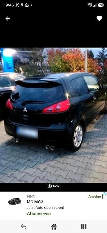 Gebraucht Mitsubishi Colt 95 PS (69 kW) 2006 Schwarz Kleinwagen