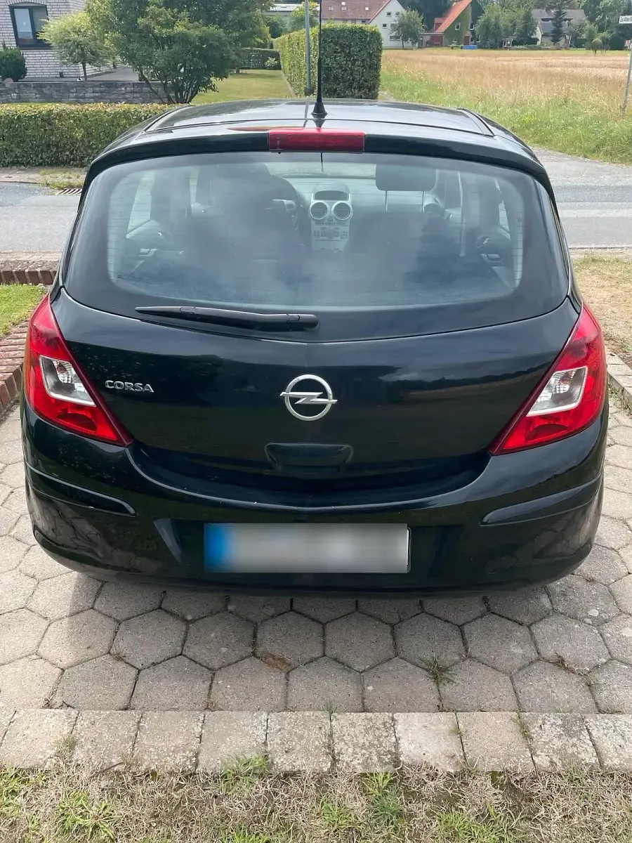 Gebraucht Opel Corsa 85 PS (62 kW) 2013 Schwarz Kleinwagen