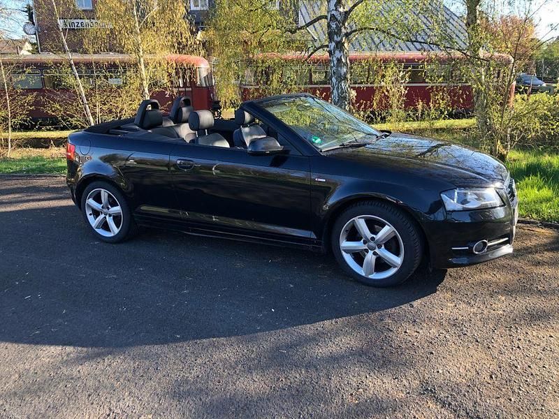 Gebraucht Audi A3 Cabriolet S-Line 140 PS (102 kW) 2010 Schwarz Cabrio