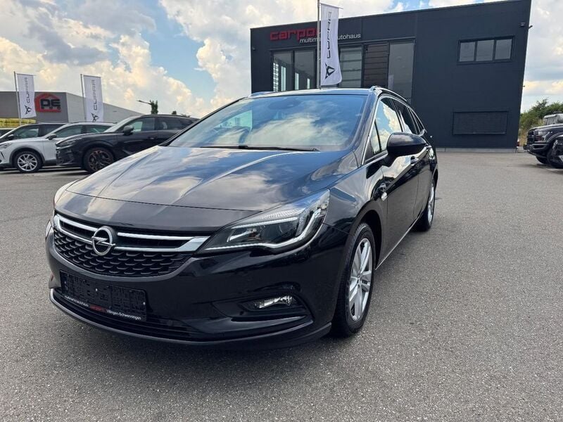 Schwarz Gebraucht 2017 Opel Astra Dynamic Kombi | 10.890 € (Superpreis) - Bild 1/4