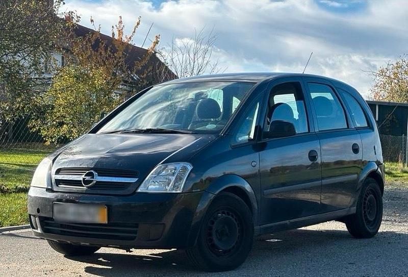 Schwarz Gebraucht 2003 Opel Meriva Van / Kleinbus | 1.999 € (Teuer) - Bild 1/4