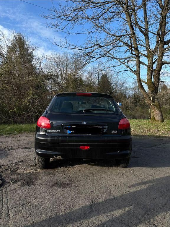 Gebraucht Peugeot 206 60 PS (44 kW) 2001 Schwarz Limousine