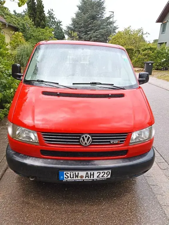 Usata VW T4 151 CV (111 kW) 2001 Rosso Furgone