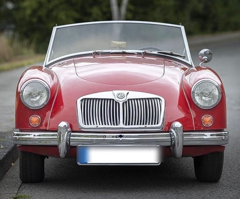 Rot Gebraucht 1959 MG MGA Cabrio | 26.500 € - Bild 1/4