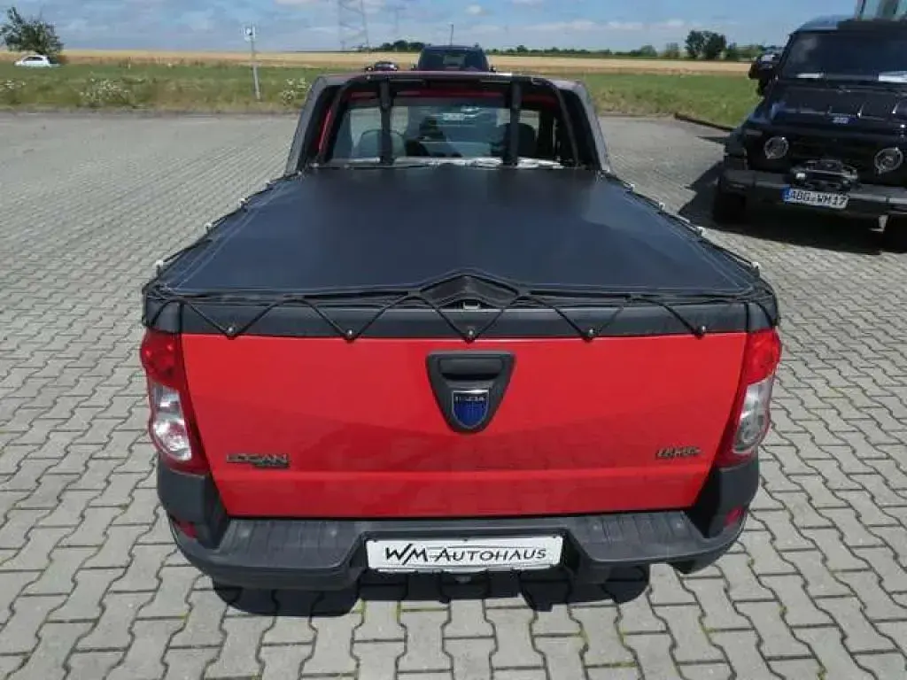 Gebraucht Dacia Pick up Ambiance 87 PS (63 kW) 2009 Rot Pickup