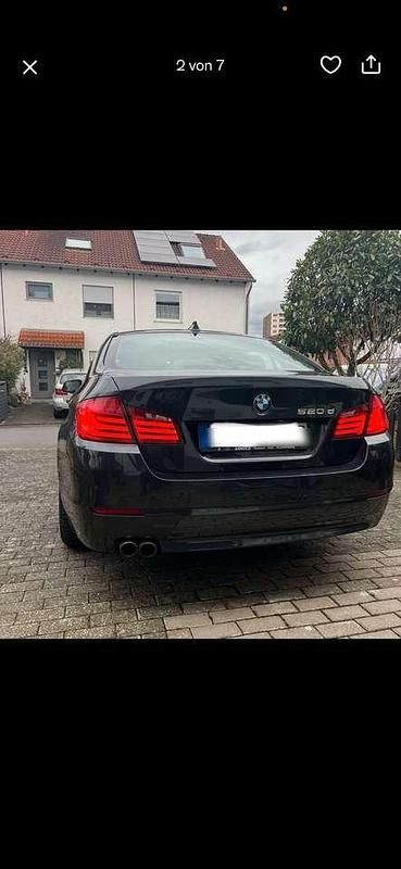 Gebraucht BMW 520 184 PS (135 kW) 2012 Schwarz Limousine