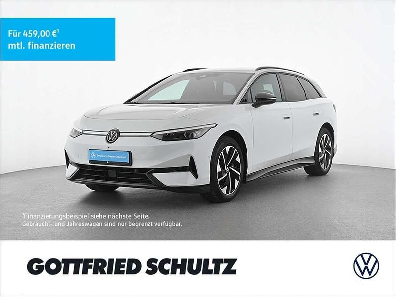 Weiß Gebraucht 2024 VW ID.7 IQ Drive Limousine | 55.600 € - Bild 1/4