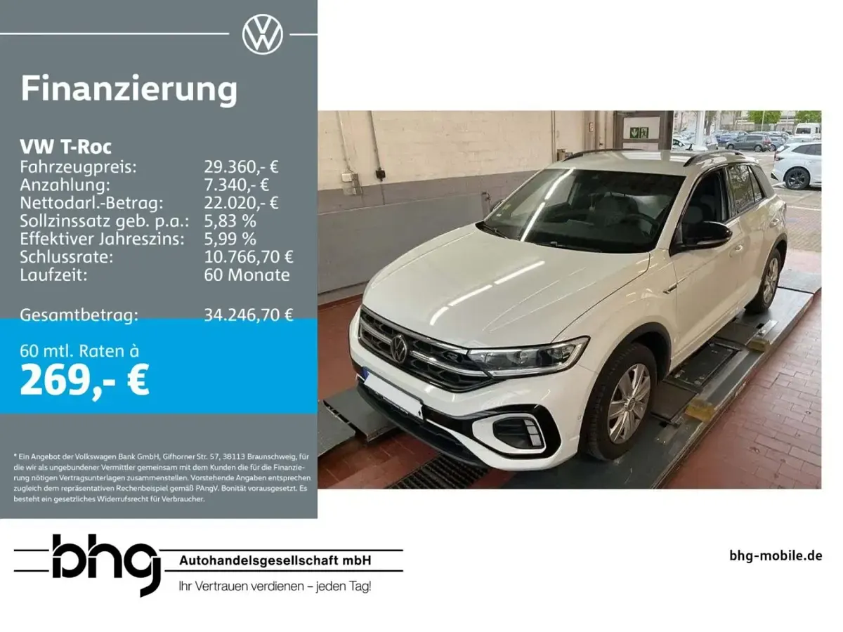 Gebraucht VW T-Roc R-line 190 PS (139 kW) 2022 SUV
