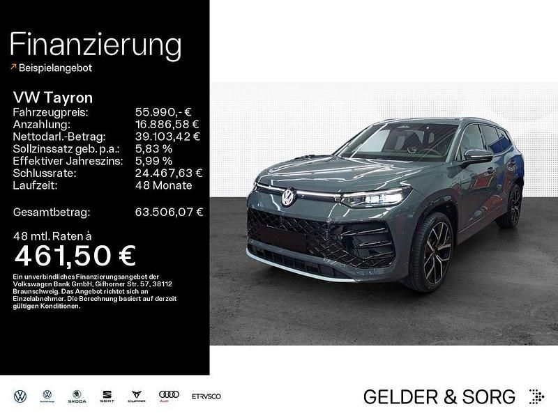 Delfingrau metallic Gebraucht 2025 VW Tayron R-line SUV | 55.990 € (Guter Preis) - Bild 1/4