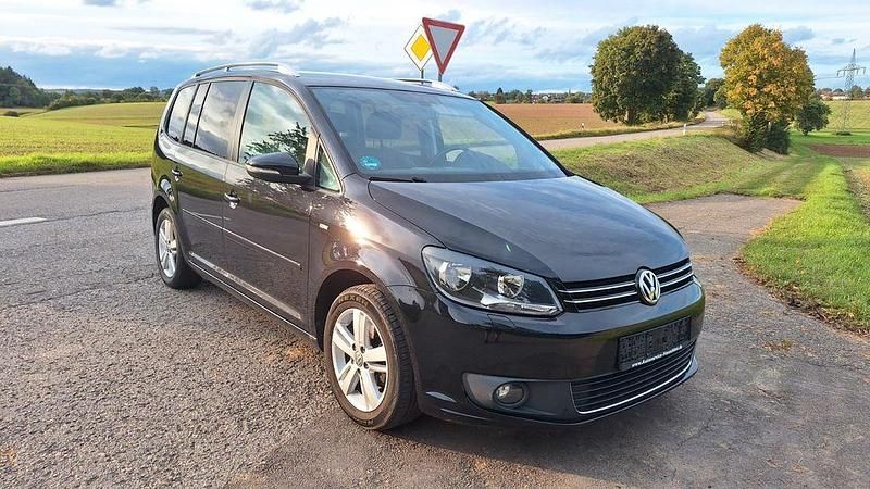 Schwarz Gebraucht 2012 VW Touran Match Van / Kleinbus | 8.600 € (Fairer Preis) - Bild 1/4