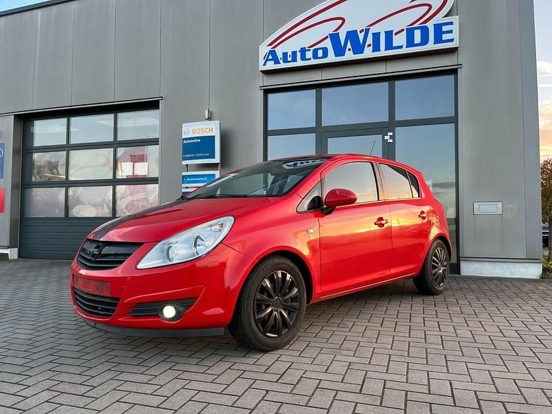 Gebraucht Opel Corsa Edition 69 PS (50 kW) 2010 Rot Kleinwagen