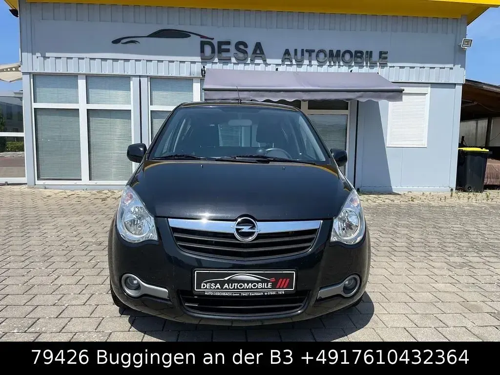 Gebraucht Opel Agila Edition 86 PS (63 kW) 2009 Schwarz Kleinwagen