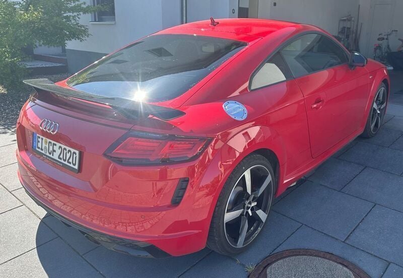 Rot Gebraucht 2019 Audi TT Competition Coupé | 30.000 € (Guter Preis) - Bild 1/4